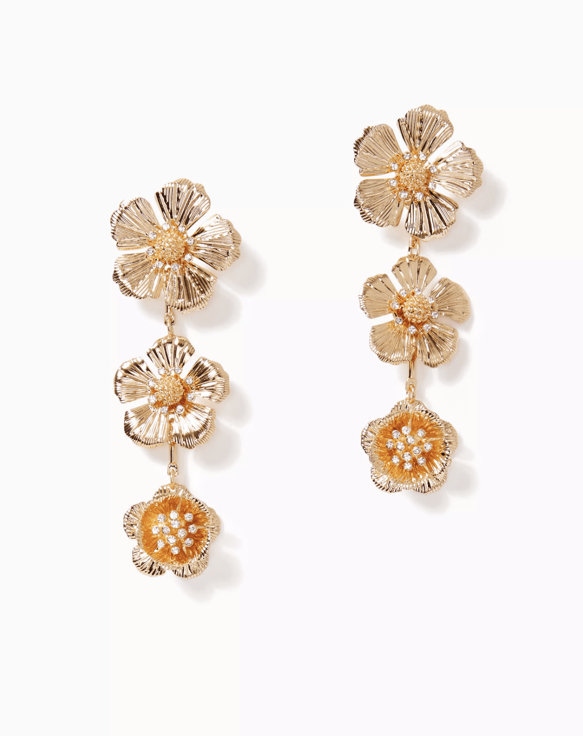 Lilly pulitzer flower online earrings