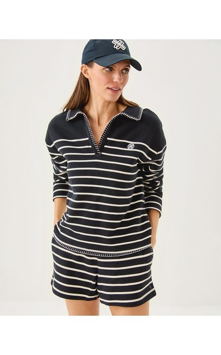 CORVAYA PULLOVER - NOIR LEGACY STRIPE