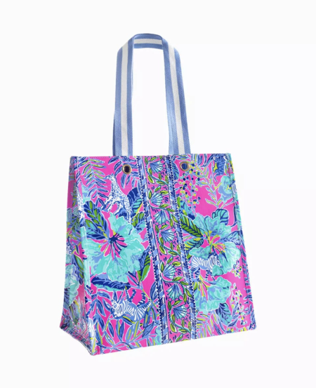 MARKET TOTE - LIL EARNED STRIPES